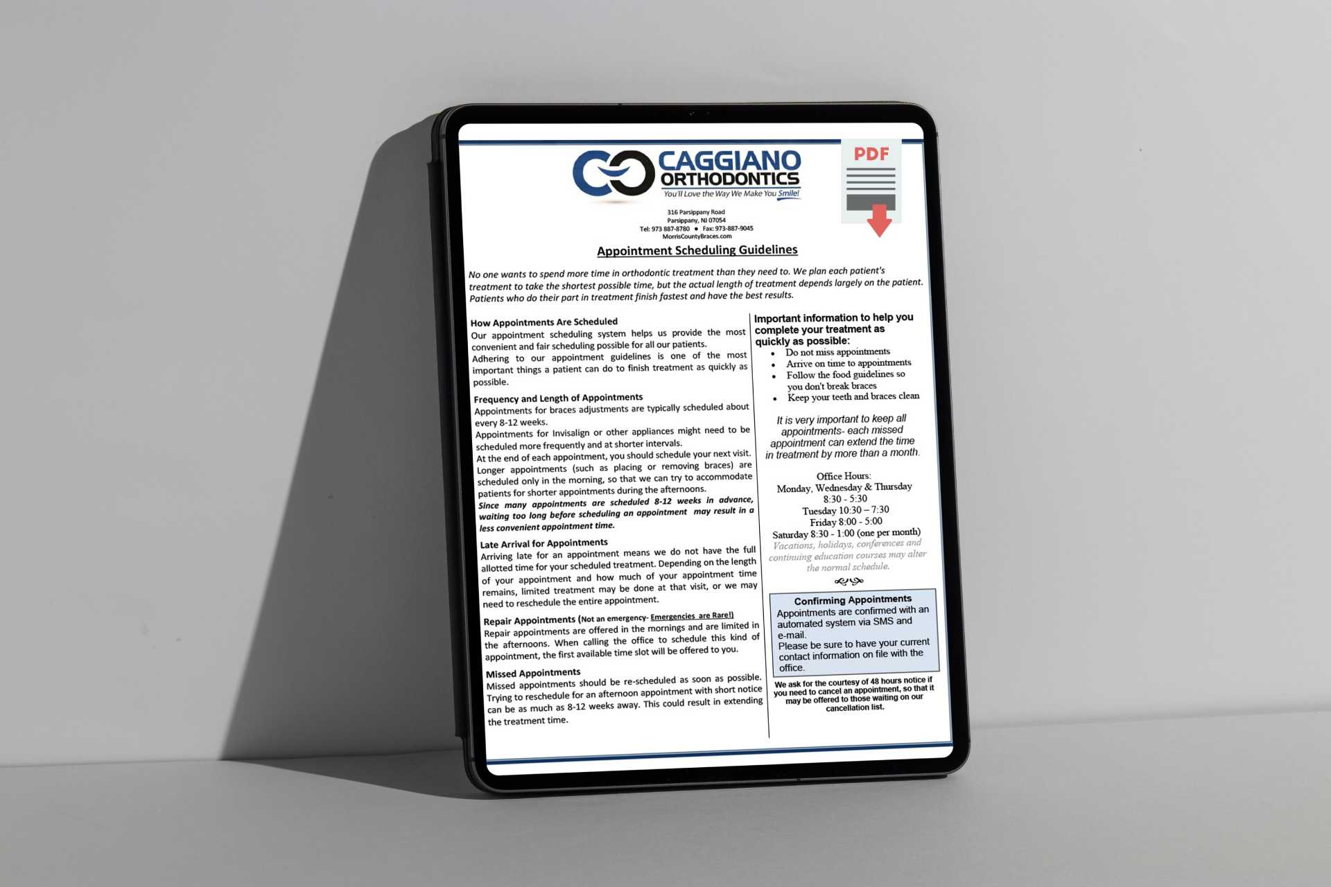 Importance of Scheduling & Attending Your Appointment